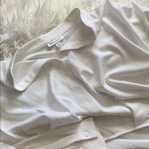 Oversized Crop dress shirt